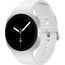 Galaxy Watch8 | 40 мм | Silver | Sport/White | M/L, Размер: 40 мм, Цвет: Silver, Тип ремешка: Sport, Цвет ремешка: White, Размер ремешка: M/L, Подключение часов: Bluetooth / Wi-Fi